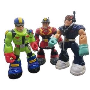 Fisherprice Rescue Heroes Lot of Three [118]